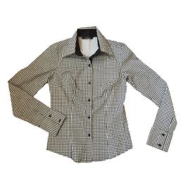 Zara Camisa con estampado geométrico Multicolor