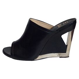 Autre Marque Mules compensées 'Fabi' Noir