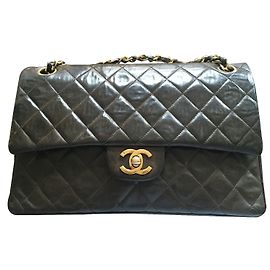 Chanel Klassisches Medium 2.55 gefütterte Flap Bag Kastanie