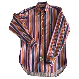 Etro Camisa listrada Multicor