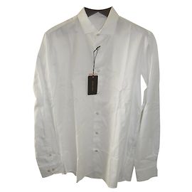 Bottega Veneta Colore bianco oxford casual da uomo Bianco