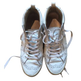 Golden Goose-zapatillas-Blanco