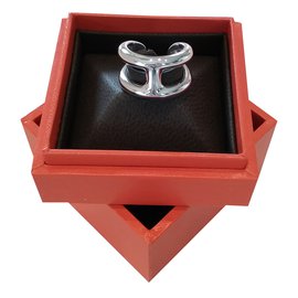 Hermès-anillo-Plata