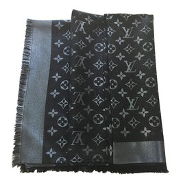Louis Vuitton-Monogram lurex Black-Black