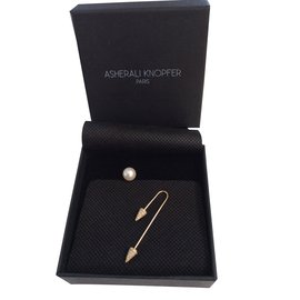 Asherali Knopfer Orecchini Giallo