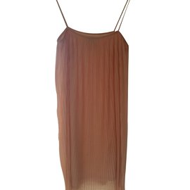 Robe plissée Topshop rose Rose