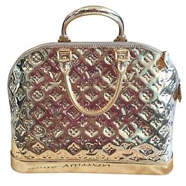 Louis Vuitton ALMA MM MIROIR DORE GOLD - SPECIAL EDITION Doré