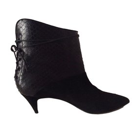 Saint Laurent-Boot Cat-Black