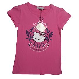Camisa rosa Hello Kitty Victoria Couture de algodón Rosa