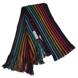 Guy Laroche Cachecol de lã Multicor