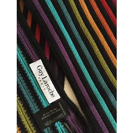 Guy Laroche-Echarpe en laine-Multicolore