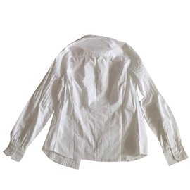 Victoria Couture-Camisa blanca-Blanco