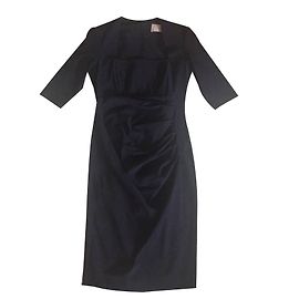 Autre Marque Jessica Navy Blue Dress Blue