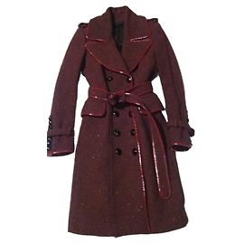 Burberry Prorsum Trench coat Dark red