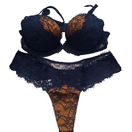 La Perla Ensemble lingerie Bleu