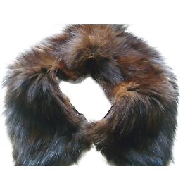 Autre Marque Fur stole brown Brown