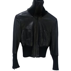 Autre Marque Bikerjacken Le renard Schwarz