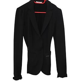 Liu.Jo Black Cotton Jacket L Black