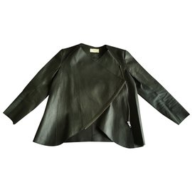 Bash Khaki Lammfelljacke Khaki