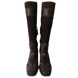 Miu Miu Boots Brown
