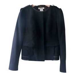 Chloé AH14 short wool jacket black Black