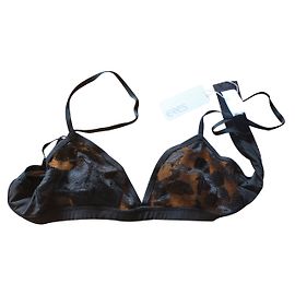 Eres Black Lace Bra Black