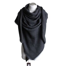 Gucci Sciarpa GGweb Nero
