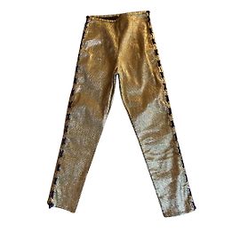 Jean Paul Gaultier Pantalones Dorado