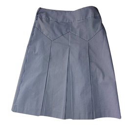 Rodier-Skirt-Blue