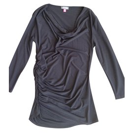 Vince Camuto Black Polyester Top XS Black