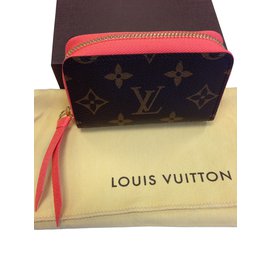 Louis Vuitton-ZIPPY MULTICARTES CARD HOLDER na PAPOILA-Marrom