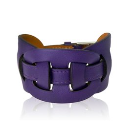 Hermès Pulseira Fétiche Roxo