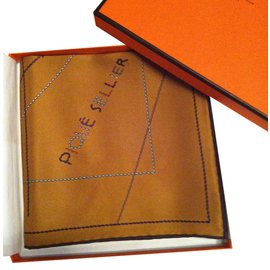 Hermès Sciarpa Marrone