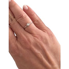 Djula White Gold and Diamond Ring Size 52 Other
