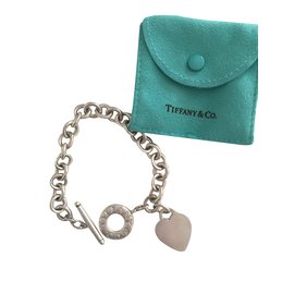 Tiffany & Co-Ss hrt toogle blt 7,5 in-Argenté