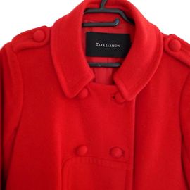 Tara Jarmon Coat Red