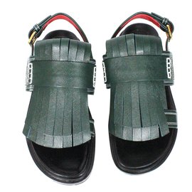 Marni-Chunky sandals-Green