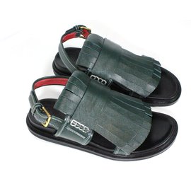 Marni-Chunky sandals-Green