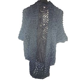 Gilet en maille noir Patrizia Pepe Polyamide Noir