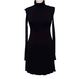 Patrizia Pepe Kleid aus Viskose Dunkelblau Blau