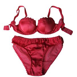 Stella Mc Cartney Conjunto de ropa interior Roja