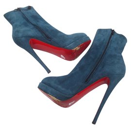 Christian Louboutin-Ankle Boots-Blue