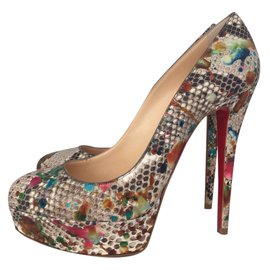 Christian Louboutin Tacchi Stampa python