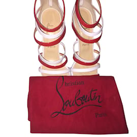 Christian Louboutin-sandali-Bianco