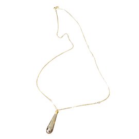 Swarovski-Collier sautoir pendentif-Jaune