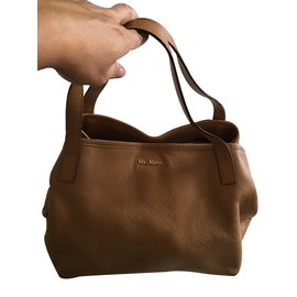 Second Hand Max Mara Handbags Joli Closet Max Mara Handbag Caramel