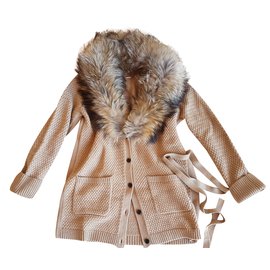 Gerard Darel Strickjacke Beige