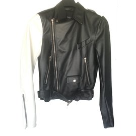 Balmain Biker jacket Black