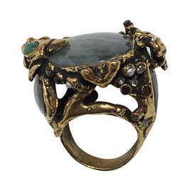 No Brand-stone ring-Other