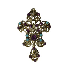 Autre Marque Spilla Usner D'oro